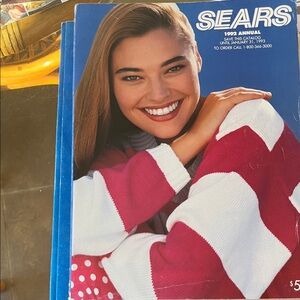 1992 sears annual catalog. Good shape.  Full catalog.
